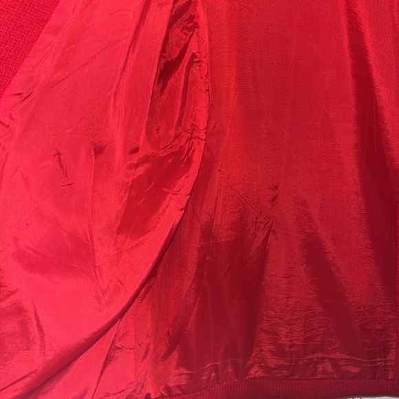 VTG-I.B.diffusion-M-red-lambswool and rabbit hair blend-cardigan sweater/jacket. - Picture 7 of 13